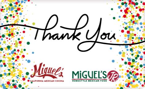 Thank You Gift Card Design