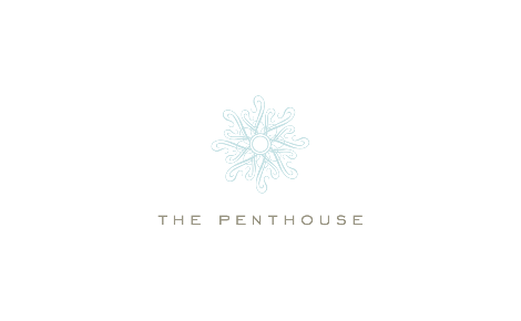 The Penthouse Logo on white background