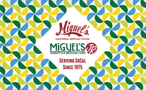 Serving So Cal Gift Card Design