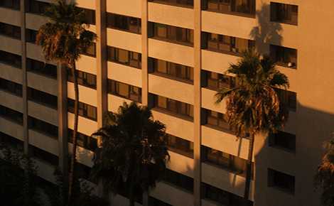 eGift card image of the exterior of The Line LA