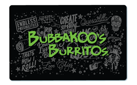 Bubbakoo's Burritos eGift Card