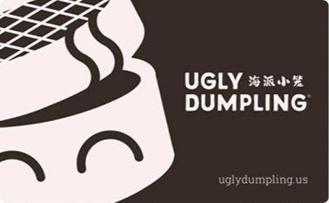 Ugly Dumpling Physical Gift Card Design