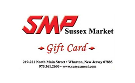 eGift card image with the SMP Logo and address and the text 