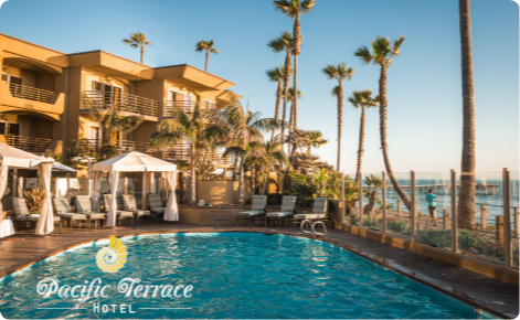 Pacific terrace hotel pool