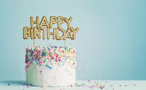 eGift card image of a birthday cake