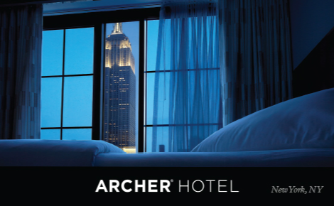 Archer Hotel New York gift card