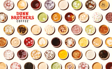 Dunn brothers coffee physical gift card design