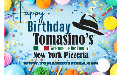 Tomasino’s Pizza - Happy Birthday
