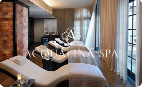 eGift card image of the Spa with the Acqualina Spa logo