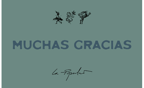 La Popular muchas gracias gift card