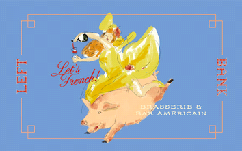 left bank larkspur gift card design