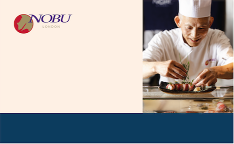 eGift card image of the chef preparing a dish