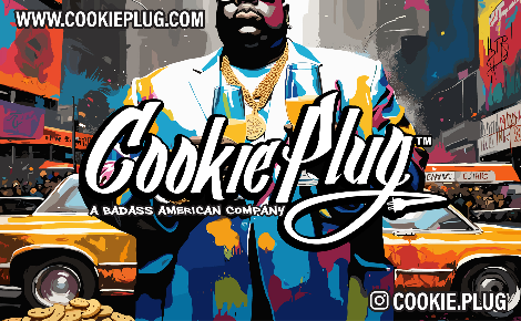 New Years themed Cookie Plug gift card with Biggie