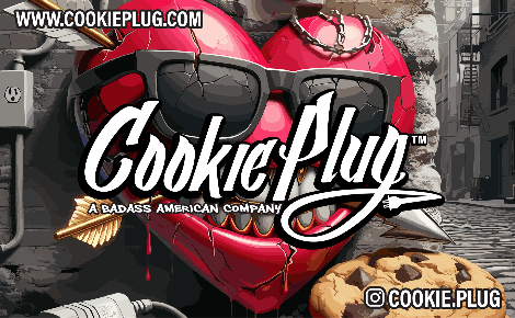 Valentine's themed gift card by Cookie Plug.
