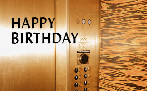 eGift card image of the elevator and the text 